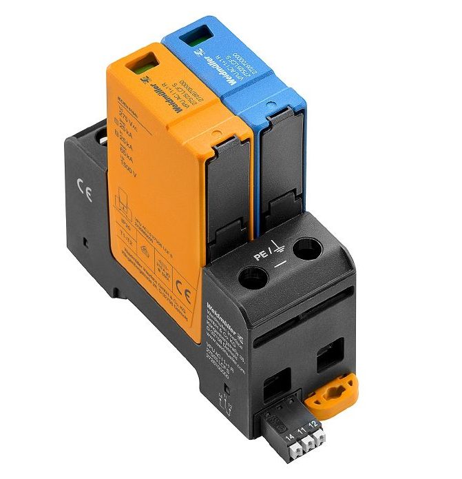 DPS, Baja tensión, Sin corriente de fuga, con contacto remoto, Monofásico, TN, TT, IT con N, IT sin N